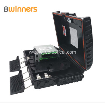 16 Core Outdoor Ftth Fiber Optic Distribution Splitter Box